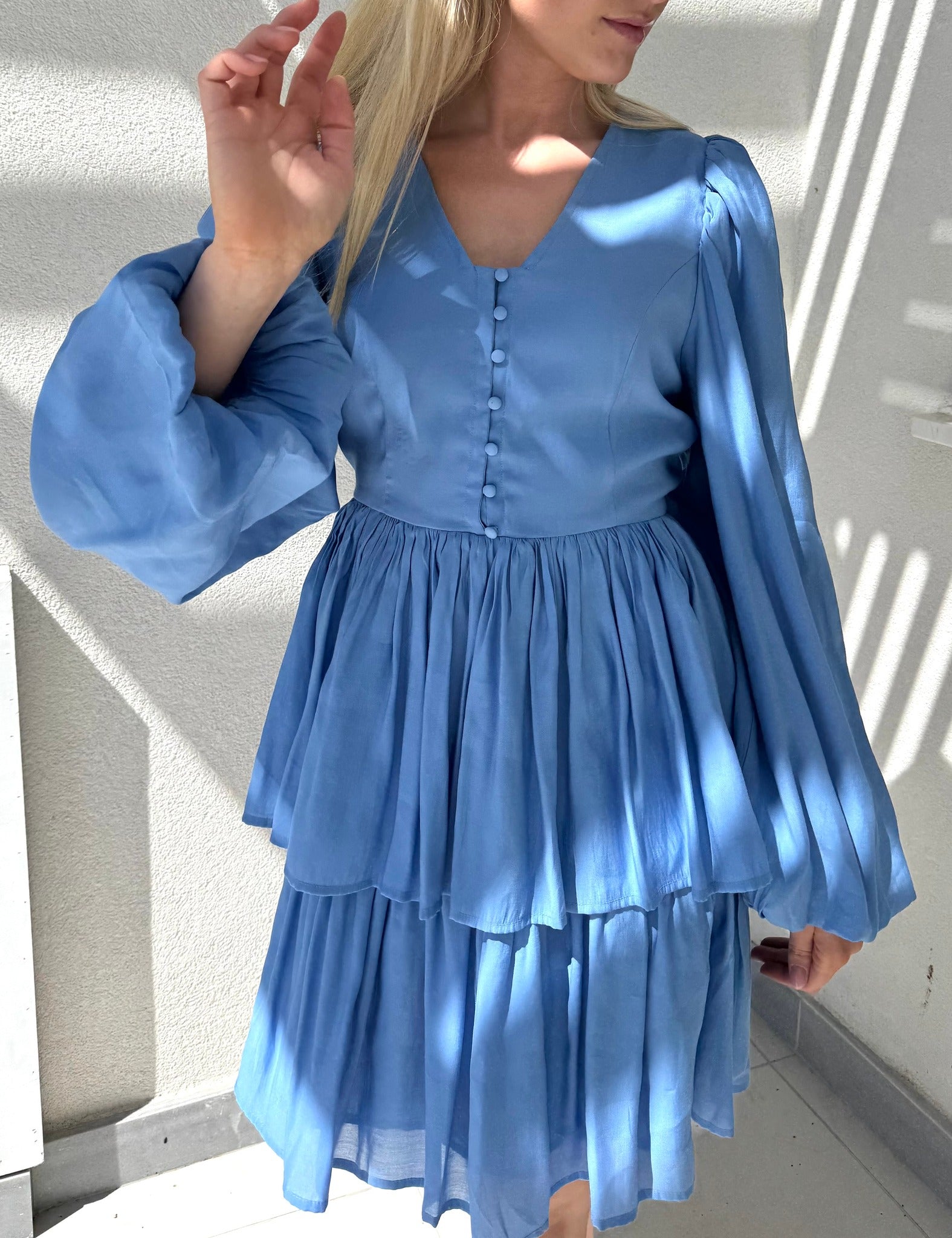 YASLILO Short Dress - Provence